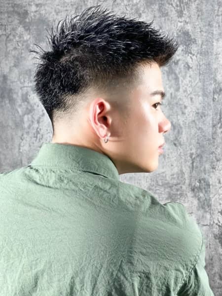 barber style / skin fade