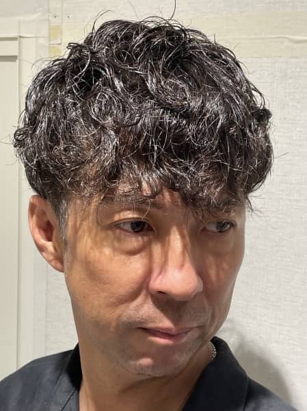 スパイラルパーマ