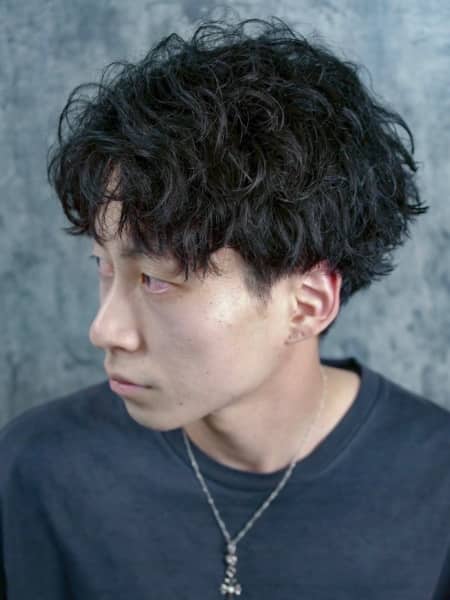アップバングツイストスパイラル