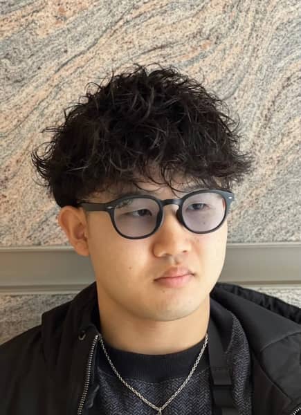 【冬に大人気】シャドウパーマ