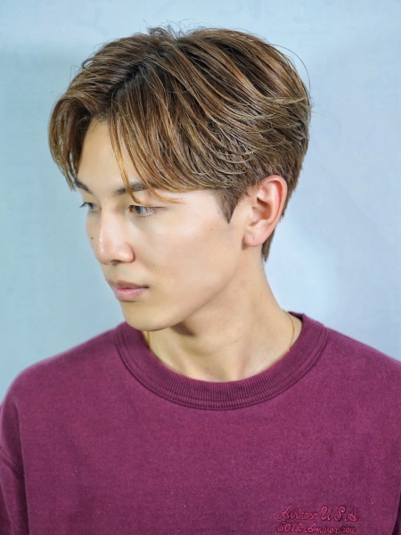 襟残しセンターパート人気