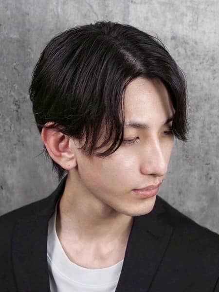 ナチュラルセンターパート