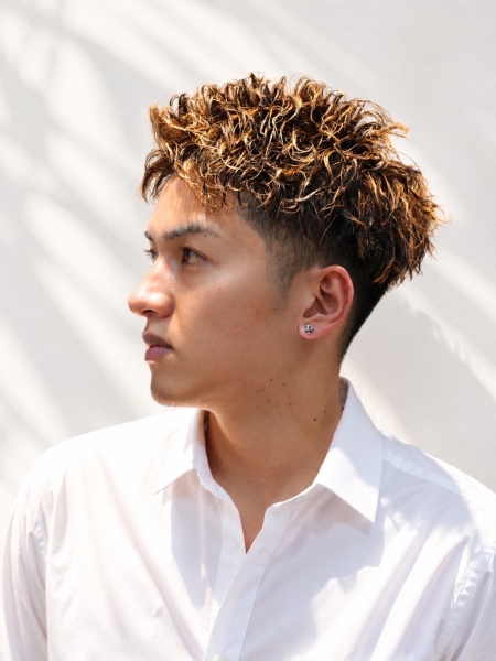 【HIRO GINZA仙台本店/ピンパーマスパイキー】