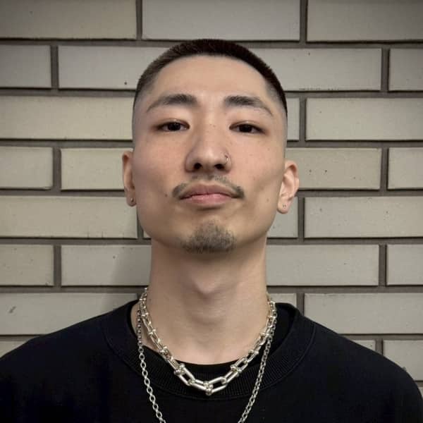 坊主フェード