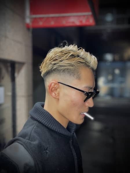 ハイトーンカラー×スキンフェード