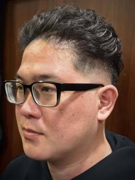 宮城リョータ風フェードカット