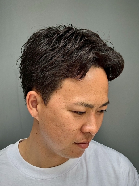 刈り上げないショート