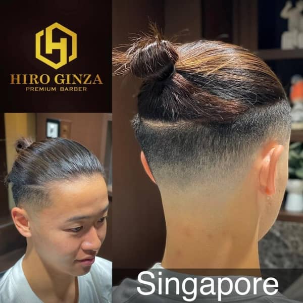 MAN BUN style