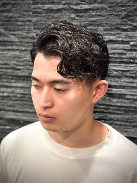 アップバングショート