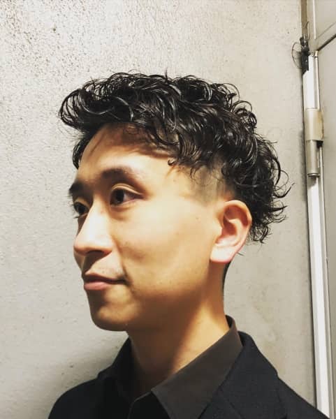 ビジネススパイラルパーマ<ヒロ銀座/メンズ/理容室/浜松町>