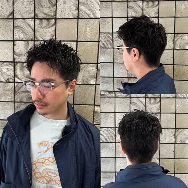 King Gnu 井口理さん風パーマ