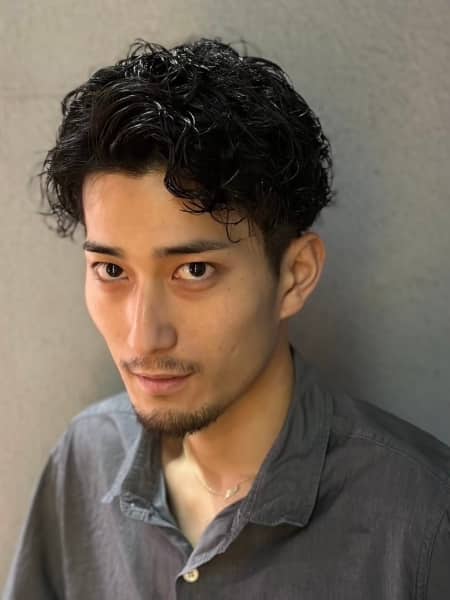 大人の色気満点パーマ
