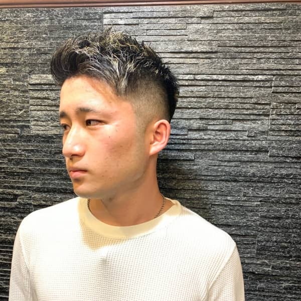 フェードホワイトメッシュ