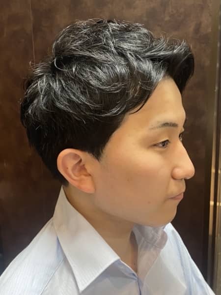 ビジネスパーマショート