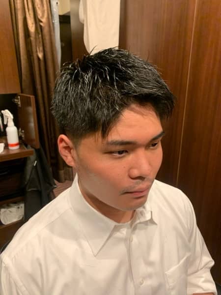 ショートビジネススタイル/床屋