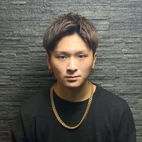 ツーブロックグラデーション