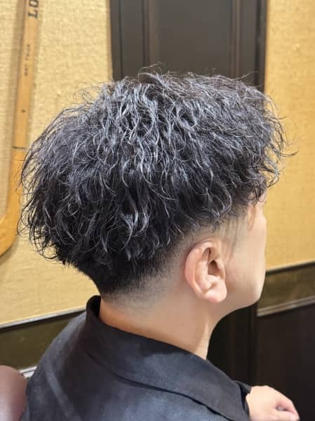 男らしさ全開！ツイスパ×スキンフェード