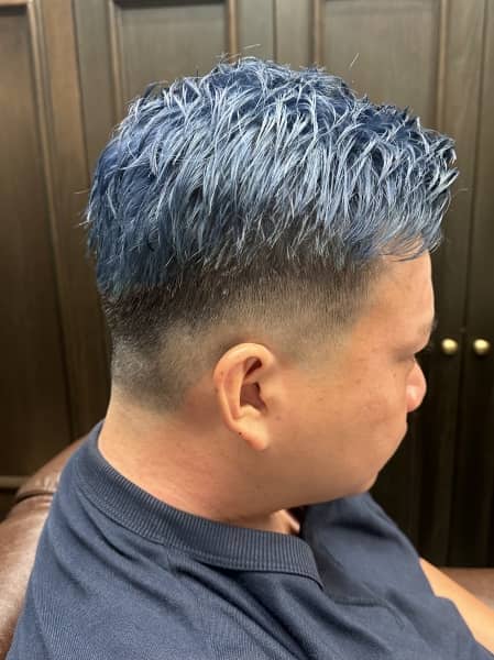 アップバングショート