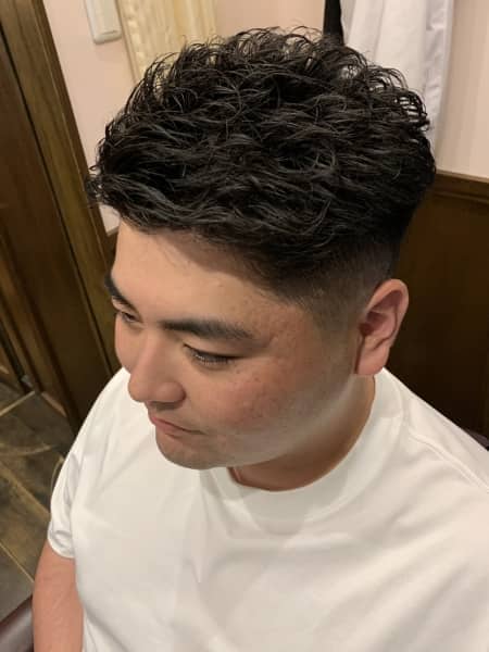 フェード✖️アイロンパーマ